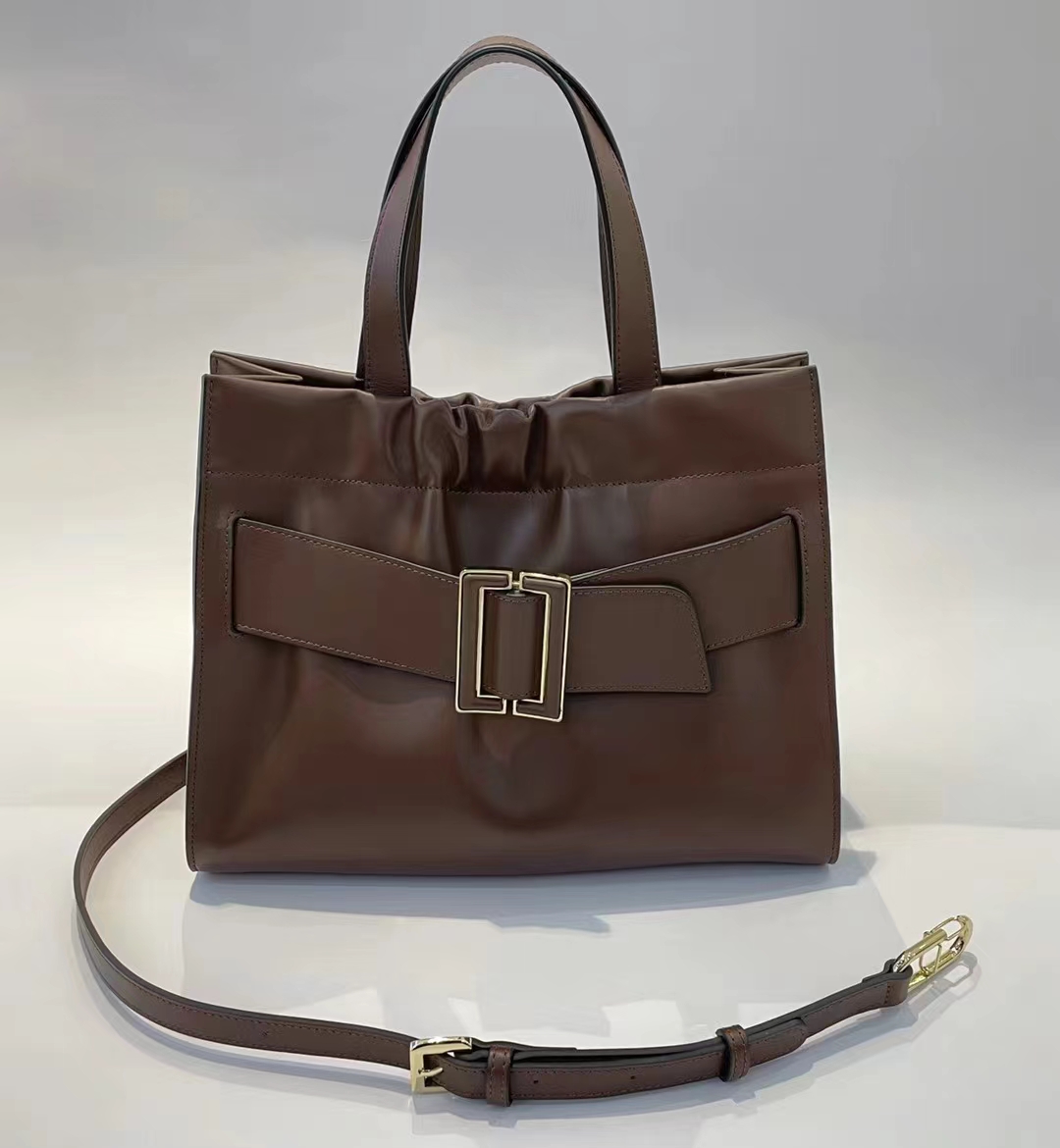 baggu leather crescent bag